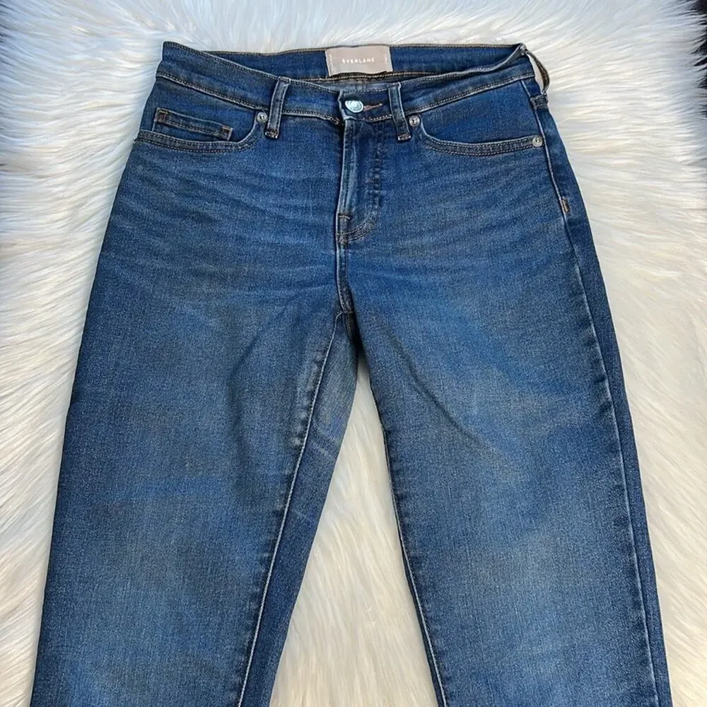 Everlane Mid Rise Skinny Jeans